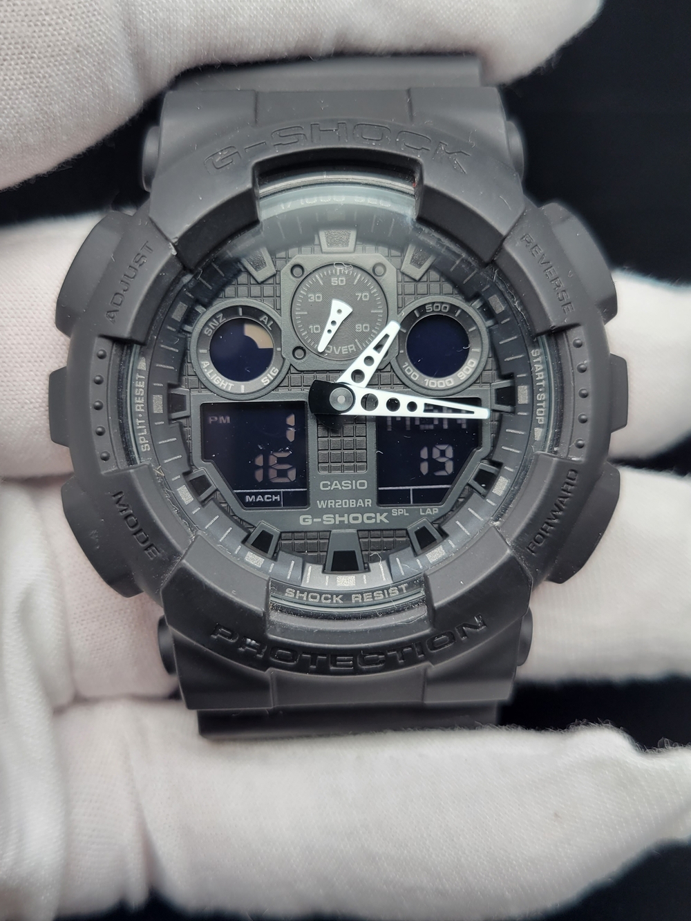Casio G-Shock GA-100-1A1 Analog-Digital Watch | Module 5081 | Shock Resistant